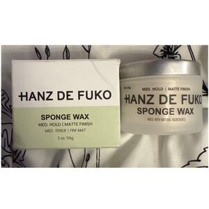 NEW Hanz de Fuko High Hold‎ Medium Shine Gravity Paste Hair Styler